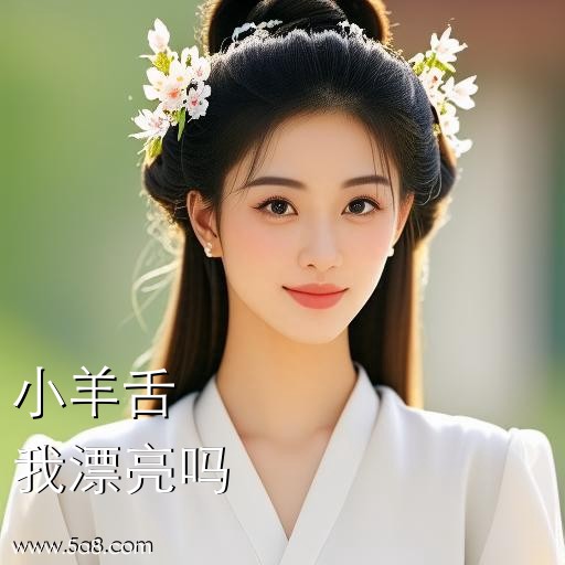 我漂亮吗小羊舌搞笑图片