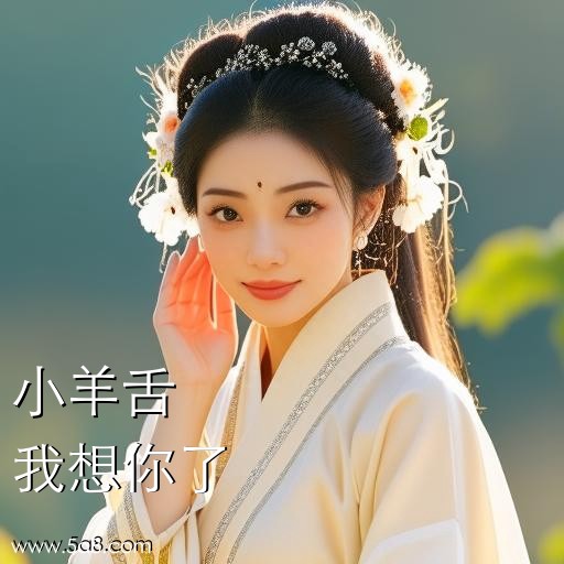 我想你了小羊舌搞笑图片