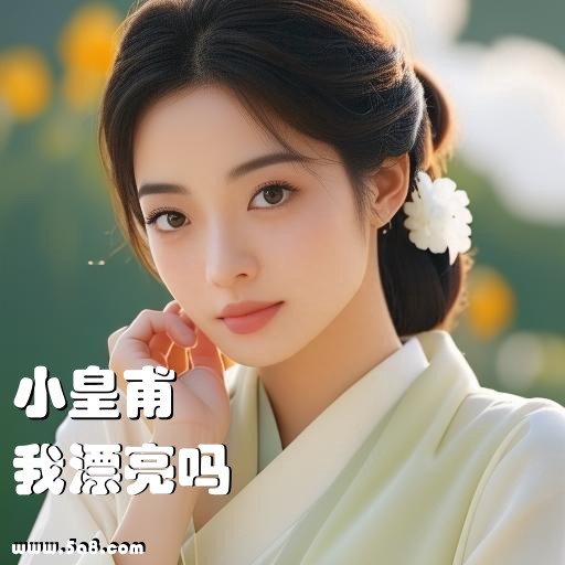 我漂亮吗小皇甫搞笑图片