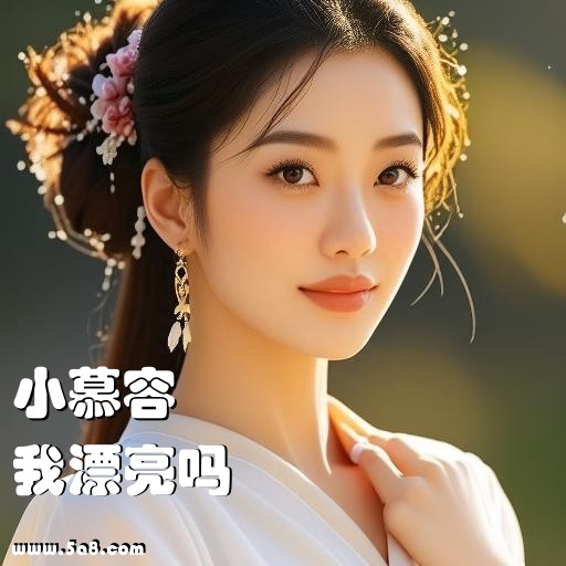 我漂亮吗小慕容搞笑图片