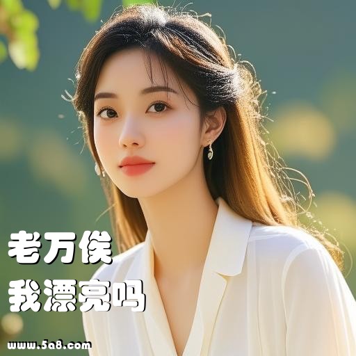 我漂亮吗老万俟搞笑图片