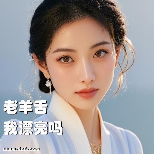 我漂亮吗老羊舌搞笑图片