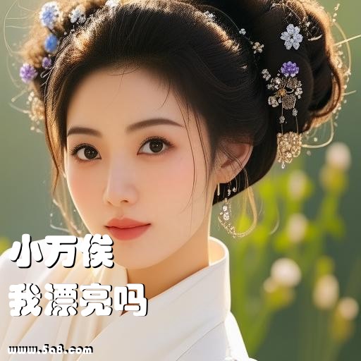 我漂亮吗小万俟搞笑图片