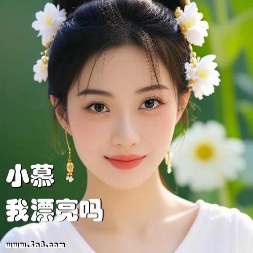 我漂亮吗小慕搞笑图片