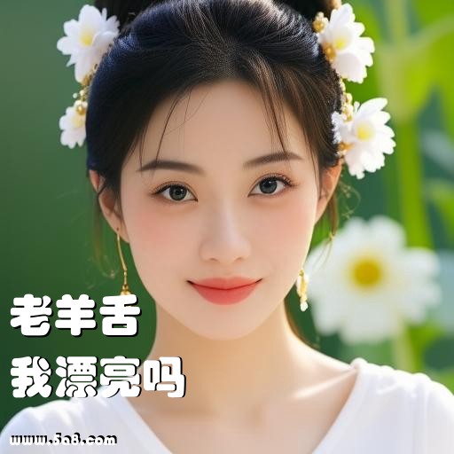 我漂亮吗老羊舌搞笑图片