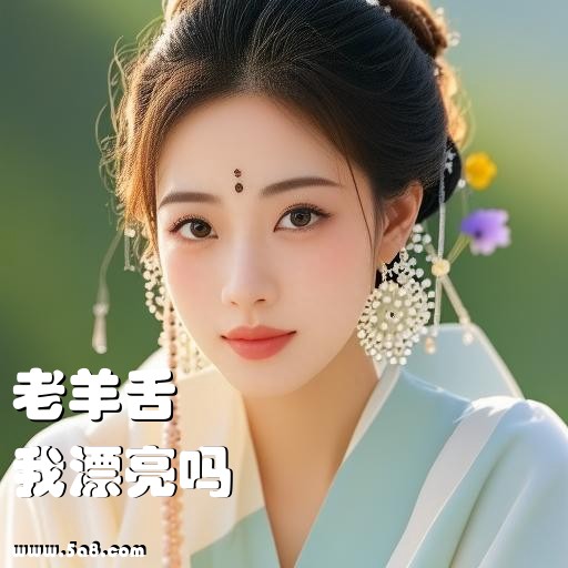 我漂亮吗老羊舌搞笑图片