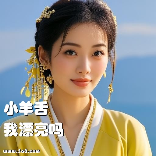 我漂亮吗小羊舌搞笑图片