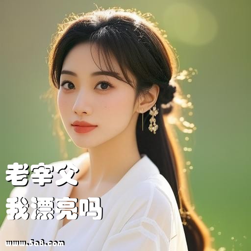 我漂亮吗老宰父搞笑图片