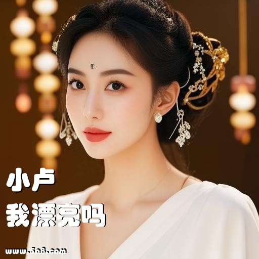 我漂亮吗小卢搞笑图片