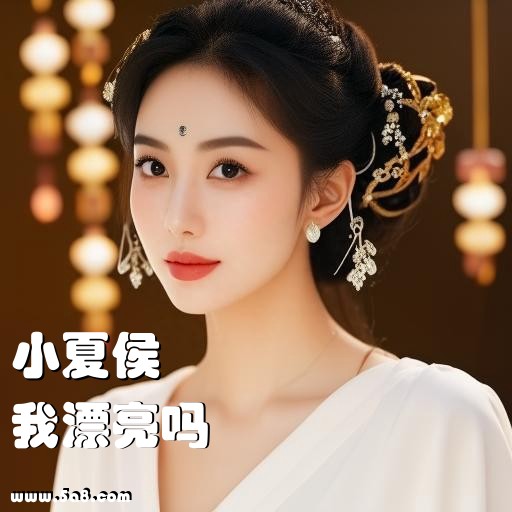 我漂亮吗小夏侯搞笑图片