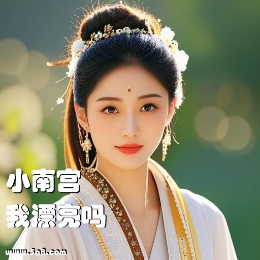 我漂亮吗小南宫搞笑图片