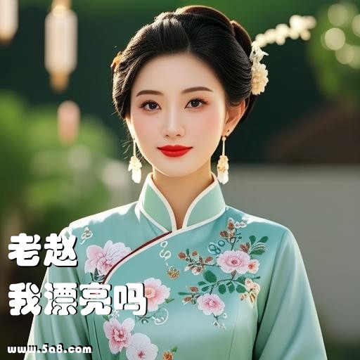 我漂亮吗老赵搞笑图片