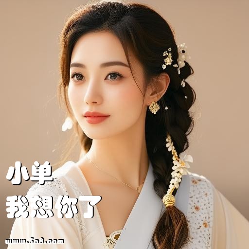 我想你了小单搞笑图片