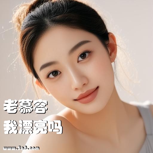 我漂亮吗老慕容搞笑图片