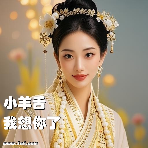 我想你了小羊舌搞笑图片