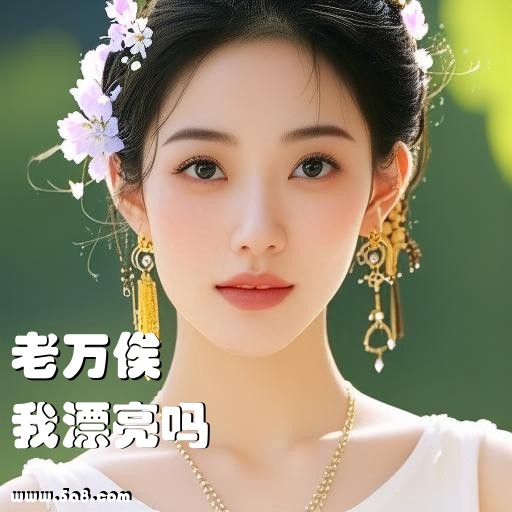 我漂亮吗老万俟搞笑图片