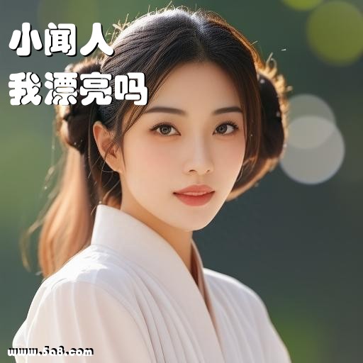 我漂亮吗小闻人搞笑图片