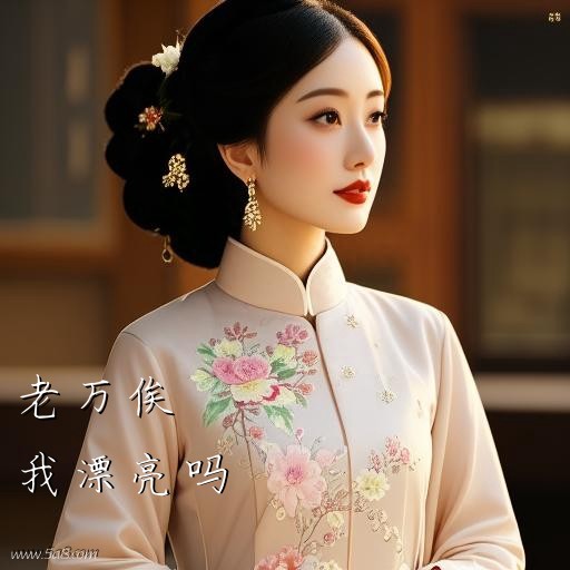 我漂亮吗老万俟搞笑图片