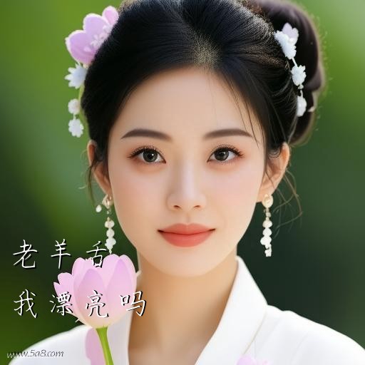 我漂亮吗老羊舌搞笑图片