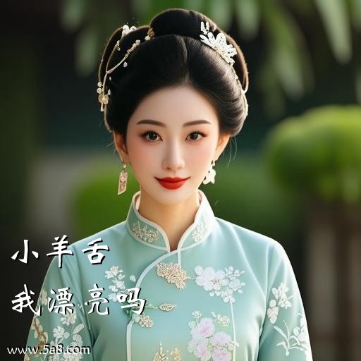 我漂亮吗小羊舌搞笑图片