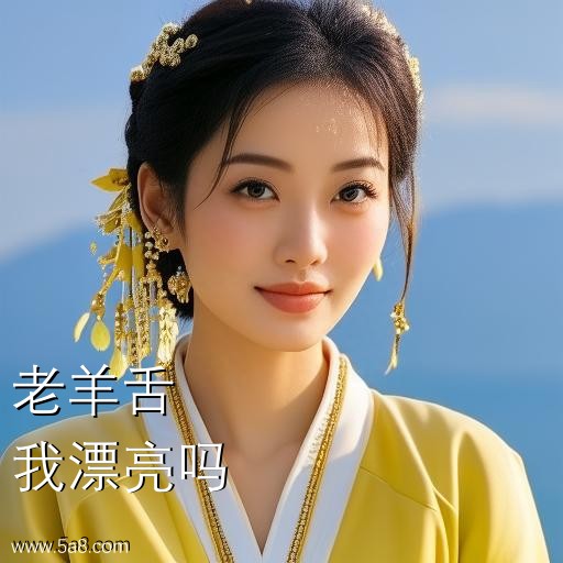 我漂亮吗老羊舌搞笑图片