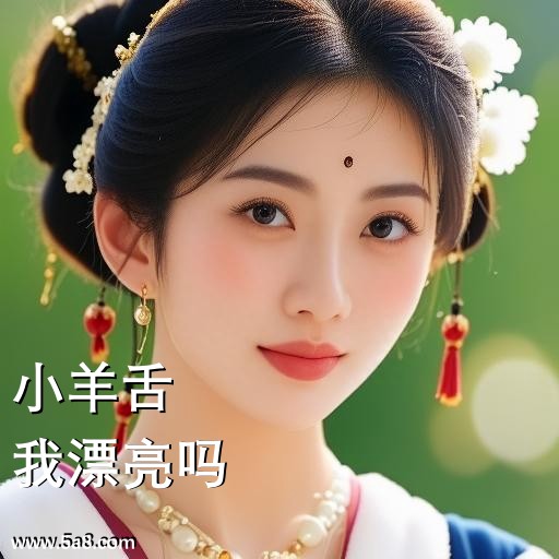 我漂亮吗小羊舌搞笑图片