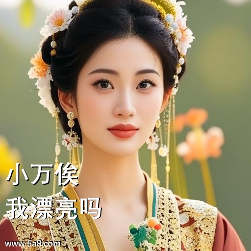 我漂亮吗小万俟搞笑图片