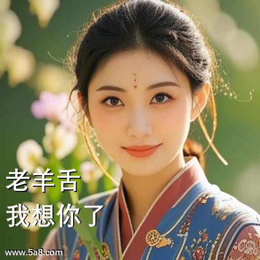 我想你了老羊舌搞笑图片