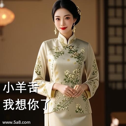 我想你了小羊舌搞笑图片