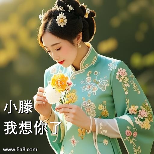 我想你了小滕搞笑图片