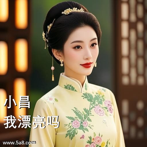 我漂亮吗小昌搞笑图片