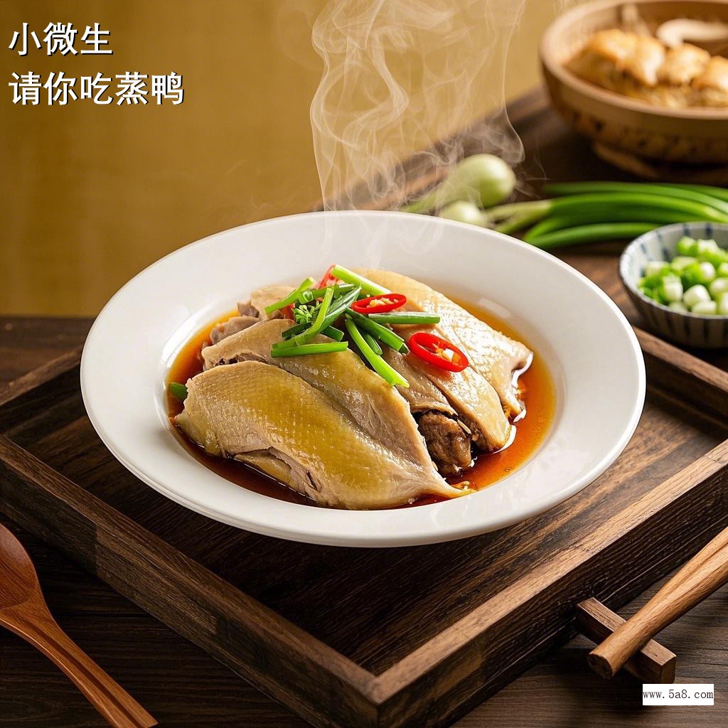 请你吃蒸鸭小微生搞笑图片