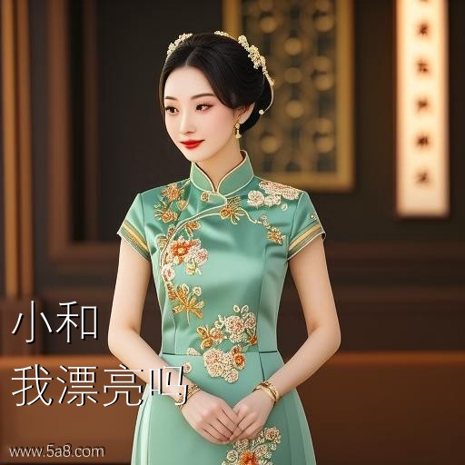 我漂亮吗小和搞笑图片