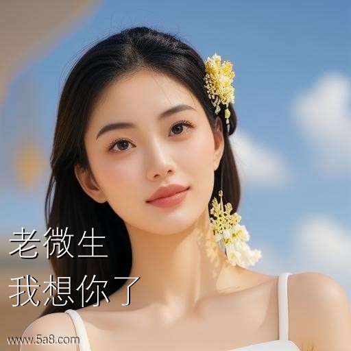 我想你了老微生搞笑图片