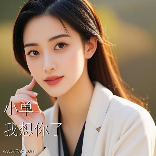 我想你了小单搞笑图片