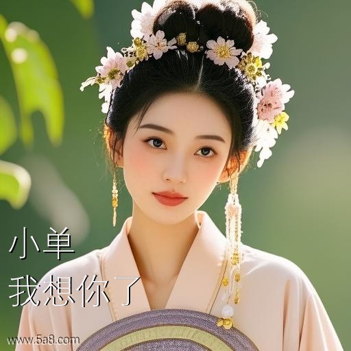 我想你了小单搞笑图片