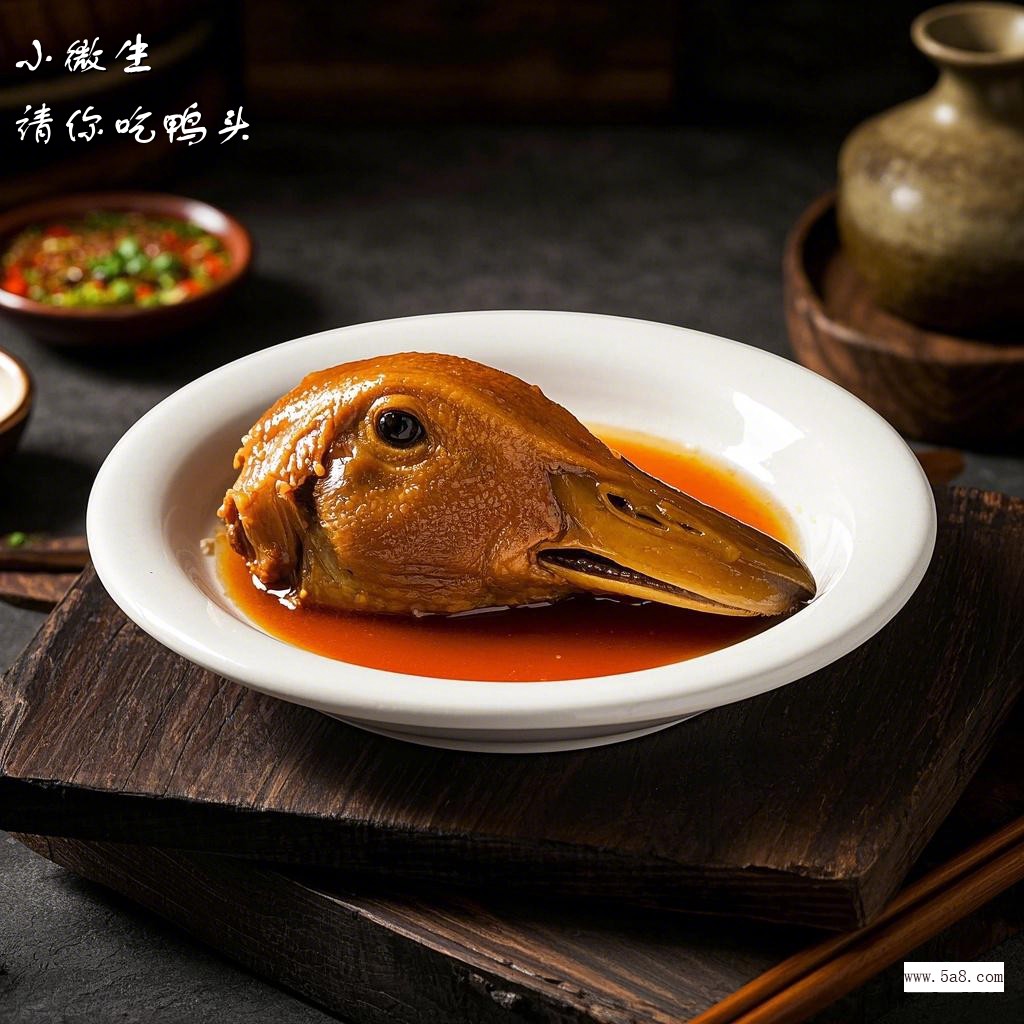 请你吃鸭头小微生搞笑图片